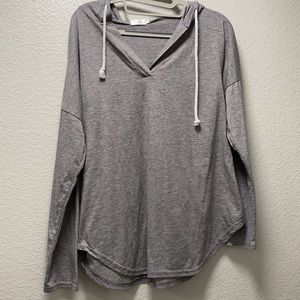 Gray light weight jacket